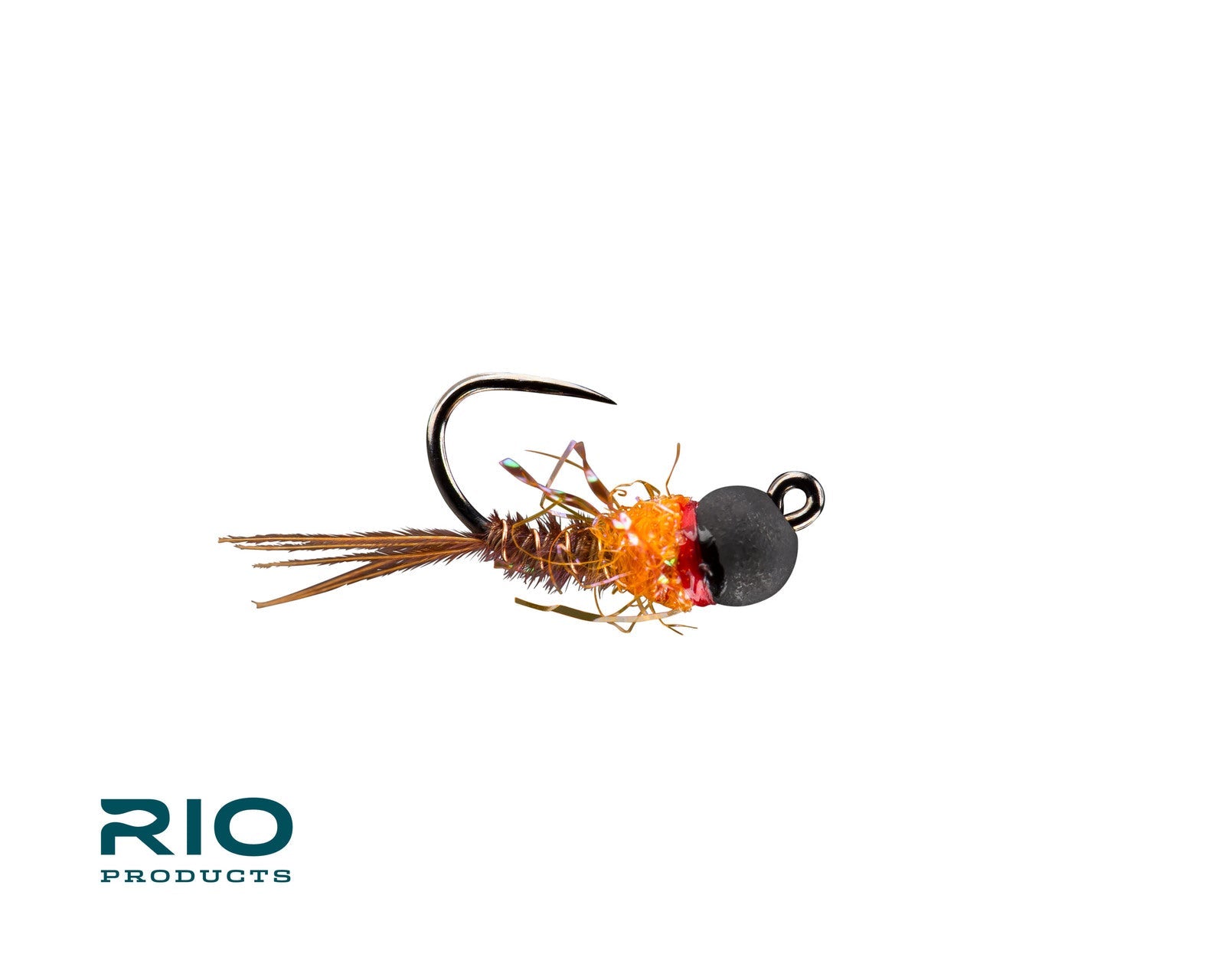 RIO's BTB French Dip Hot Orange Jig Fly - Sportinglife Turangi